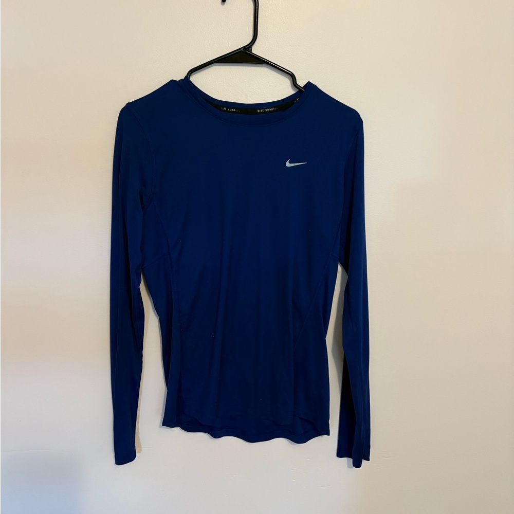 Nike Women's Royal Blue Long Sleeve Tee